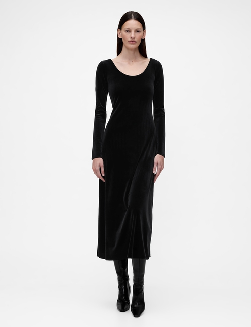 GAP STUDIO VELVET TEE GOWN