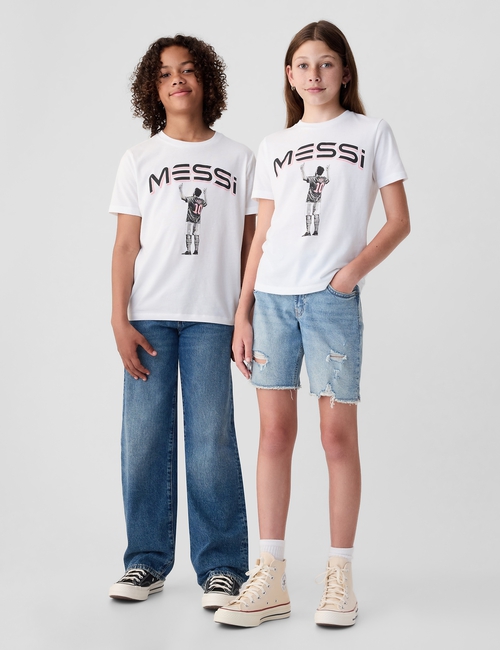 تي شيرت بطبعة Messi للأطفال