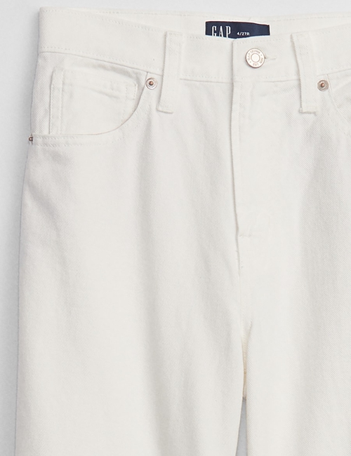 High Rise Wide-Leg Jeans with Washwell