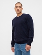 CashSoft Cable-Knit Crewneck Sweater