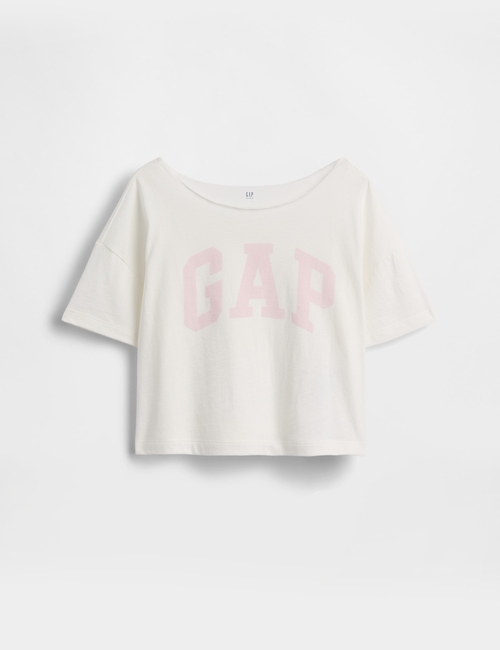Kids Oversized Wide-Neck T-Shirt