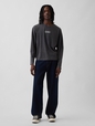 Relaxed Gap Logo Crop T-Shirt