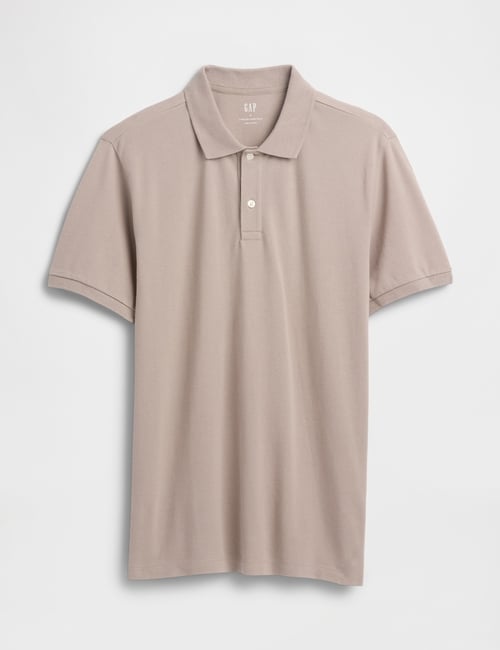 V-STRETCH PIQUE POLO - SOLID