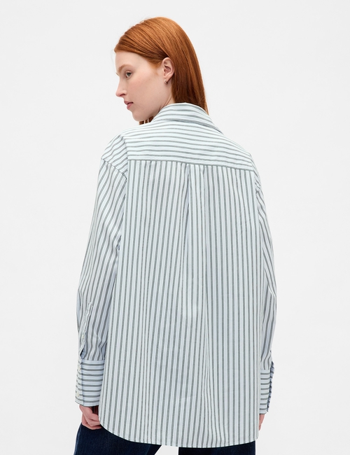 Organic Cotton Poplin Big Shirt