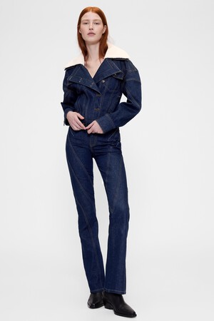 GapStudio High Rise Seamed Boot Jeans