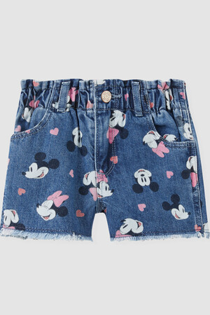 babyGap | Disney Mickey Mouse and Minnie Mouse Paperbag Mom Jean Shorts