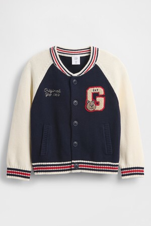 VARSITY SWEATER JACKET