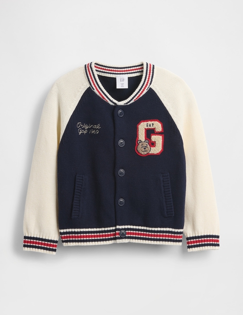 VARSITY SWEATER JACKET