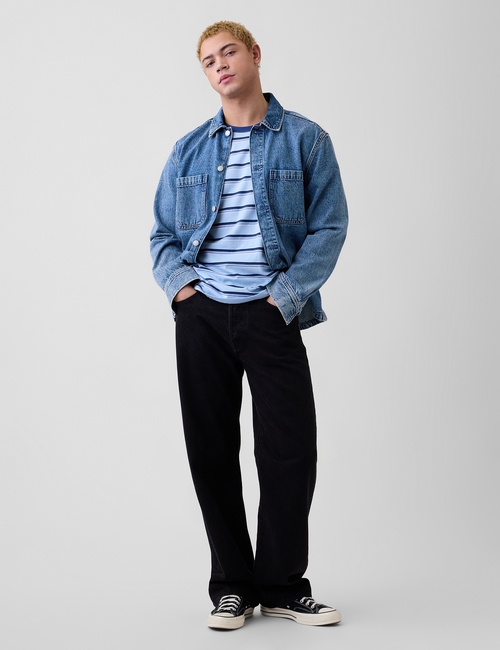 V-EVERYDAY SOFT CREW - STRIPE