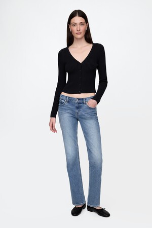 Low Rise '90s Slim Straight Jeans