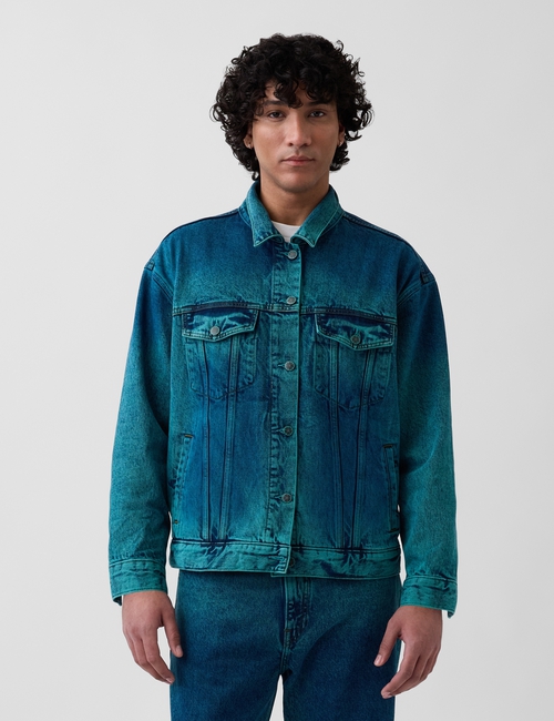 Gap × HFR Oversized Icon Denim Jacket by IGDALYAH