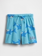 babyGap Relaxed French Terry Logo Pull-On Shorts