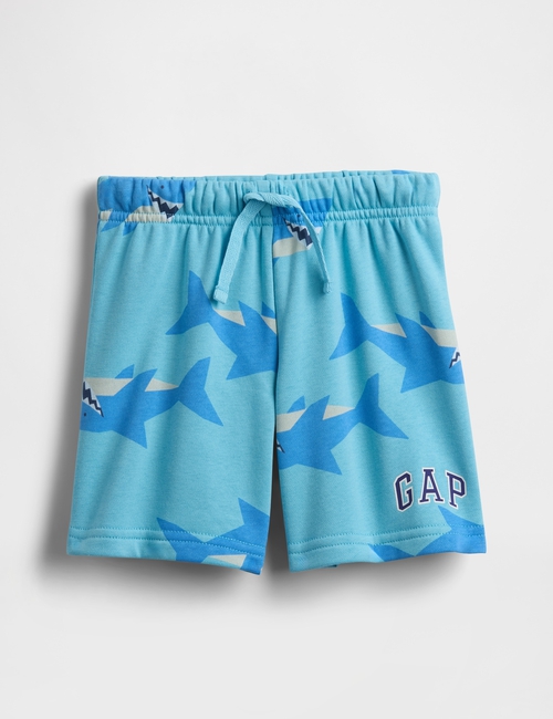 babyGap Relaxed French Terry Logo Pull-On Shorts