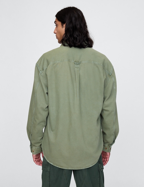 LS DENIM ULTRASOFT BIG SHIRT