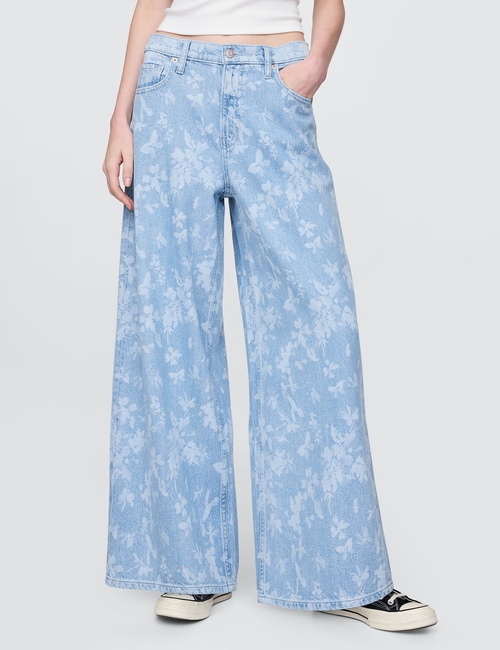 Mid Rise UltraSoft Baggy Jeans