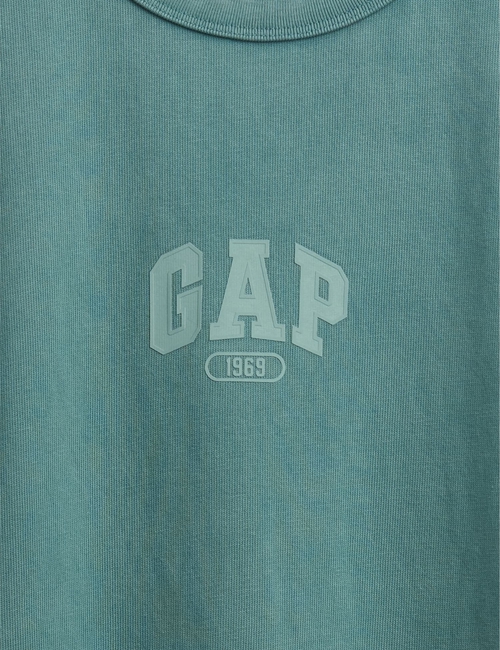 Heavyweight Relaxed 1969 Logo Crop T-shirt