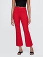 High Rise Ponte Crop Kick Pants