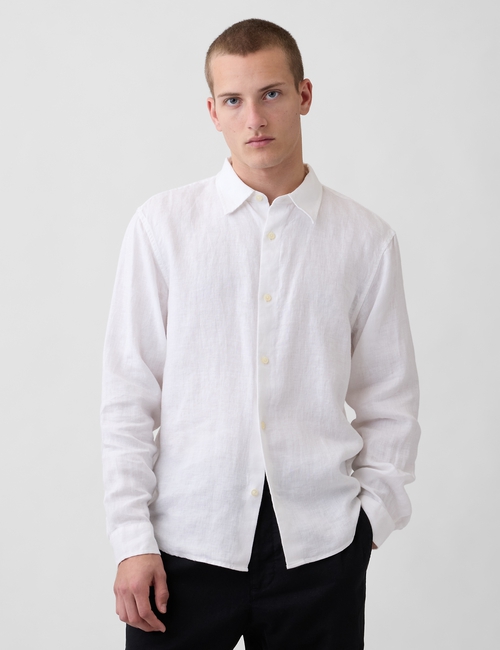 100% Linen Relaxed Shirt