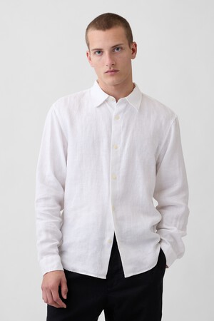 100% Linen Relaxed Shirt