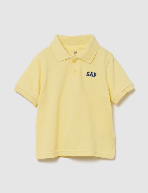 babyGap Logo Pique Polo Shirt