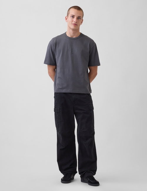 Heavyweight Relaxed 1969 Logo Crop T-shirt