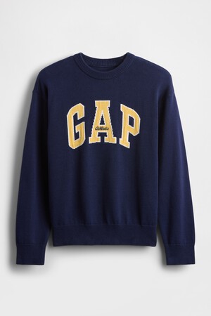 V-JPN GAP ATHLETIC LOGO INTARSIA CREW