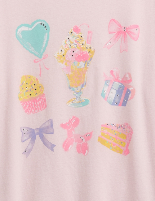 Kids Oversized Graphic T-Shirt