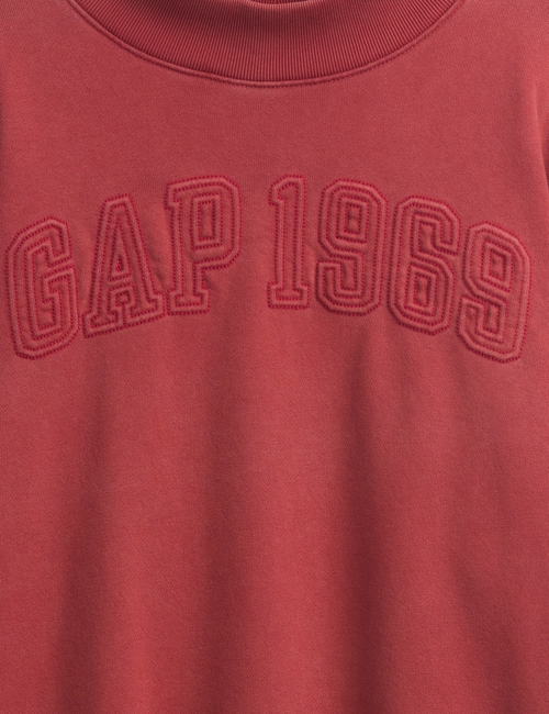 Heavyweight French Terry Oversized Mockneck Sweatshirt