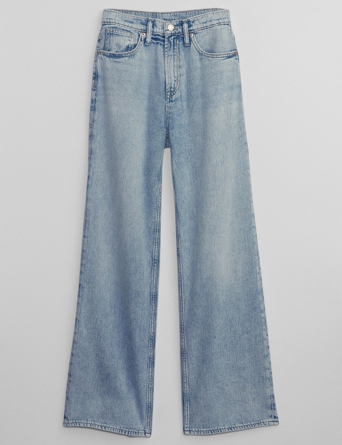 High Rise Wide-Leg Jeans