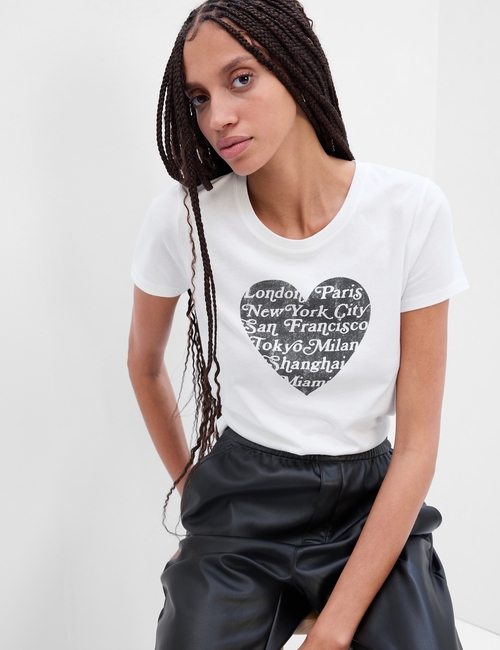Favorite Crewneck Printed T-shirt