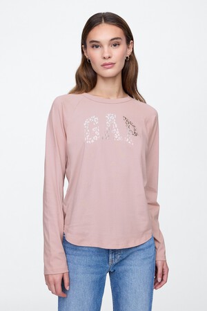 Organic Cotton Raglan Logo T-Shirt