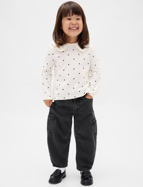 HORSESHOE JEAN - BLACK WASH