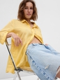 Linen Boyfriend Shirt