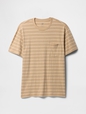 Textured Stripe Original Pocket T-Shirt