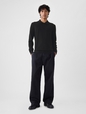 Merino Polo Sweater