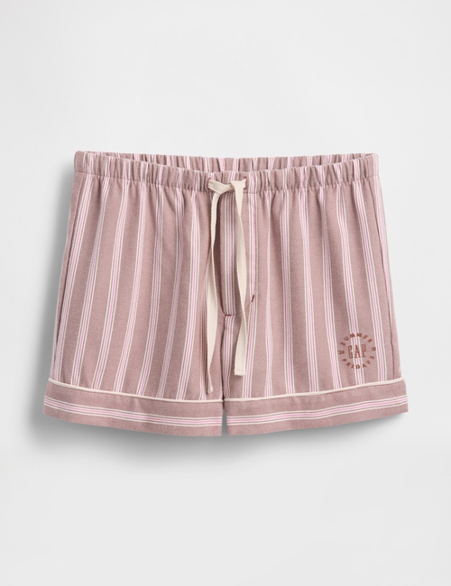 GAP X SUMMER FRIDAYS PRINTED FLANNEL PJ SHORTSTR