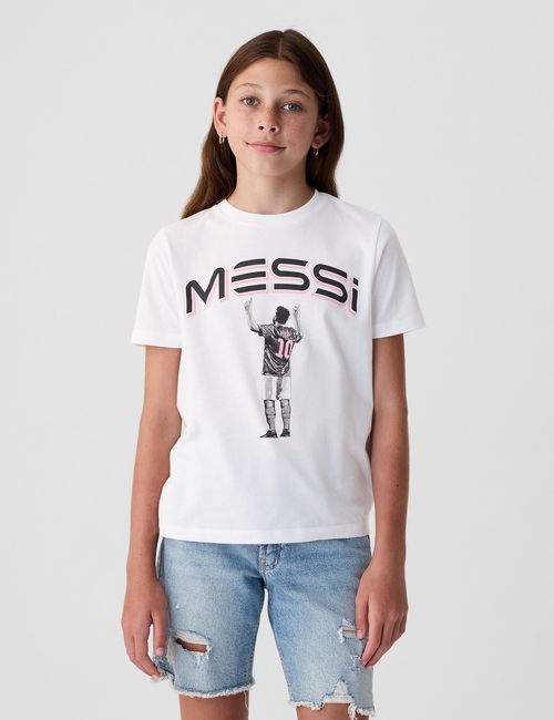 تي شيرت بطبعة Messi للأطفال