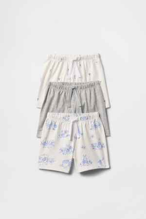 Baby Peter Rabbit™ First Favorites Organic Cotton Pull-On Shorts (3-Pack)