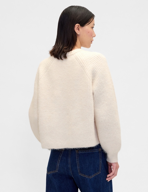 MOHAIR SHAKER CARDI