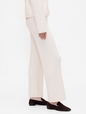 CashSoft Cable-Knit Sweater Pants