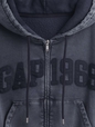 VintageSoft 1969 Logo Zip Hoodie