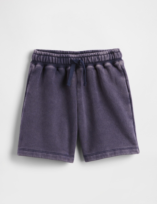 babyGap Relaxed Washed-Fleece Pull-On Shorts