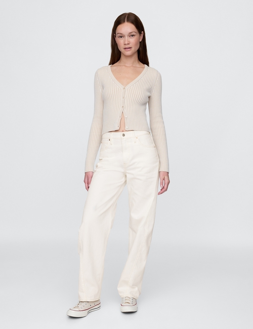 High Rise Barrel Jeans