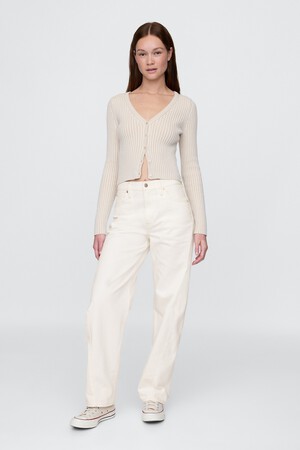 High Rise Barrel Jeans