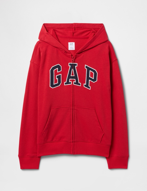 Kids Relaxed Gap Logo Zip Hoodie