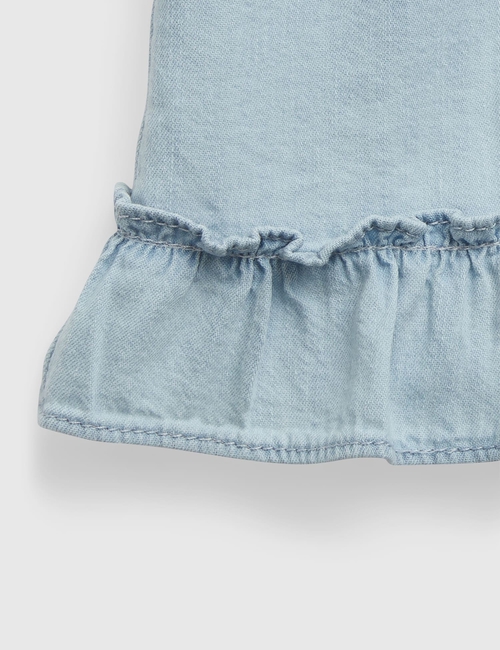 Baby Ruffle Denim Outfit Set