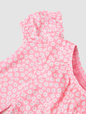 Toddler 100% Recycled Puff Sleeve Swim Two-Piece