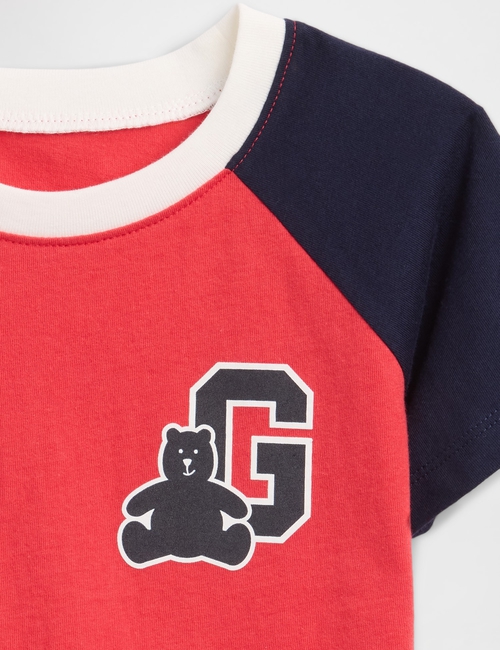 babyGap Colorblock Brannan Bear Graphic T-Shirt