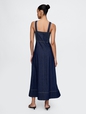 UltraSoft Denim Maxi Dress