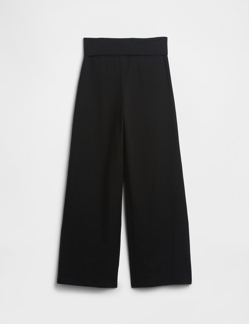 Kids Stretch Jersey Foldover Leggings